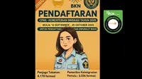 Tangkapan layar klaim link pendaftaran CPNS Kementerian Imigrasi 2025 yang beredar di Facebook.