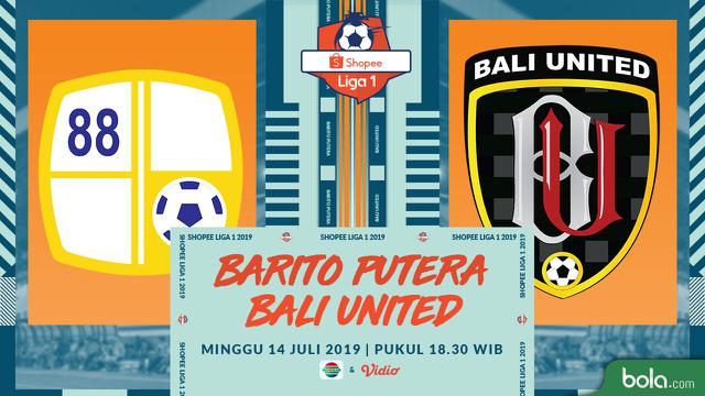 Barito Putera Vs Bali United