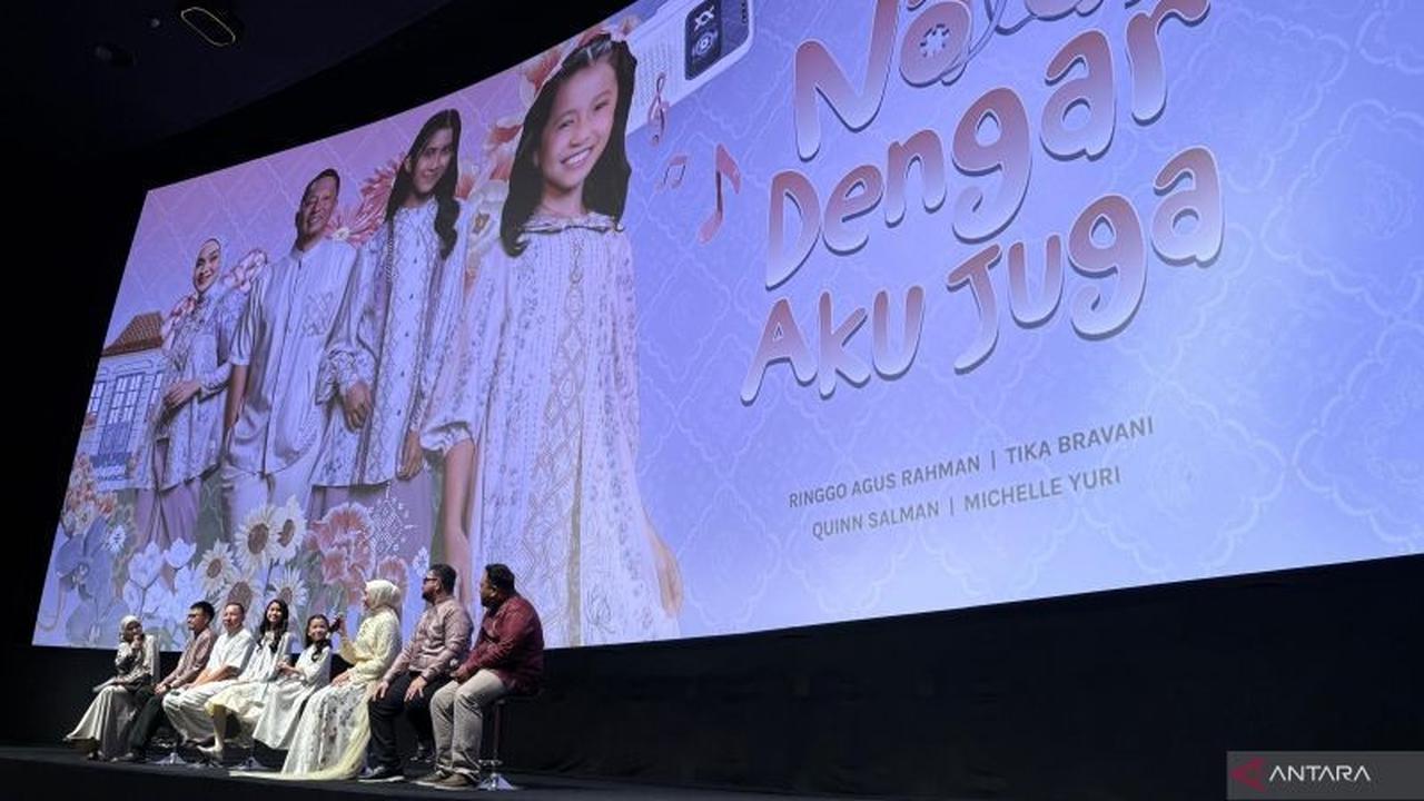Ringgo Agus Rahman Senang Perankan Ayah Dua Putri dalam Film Nala: Dengar Aku Juga