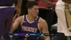 Berita video game recap NBA 2017-2018 antara New Orleans Pelicans melawan Phoenix Suns dengan skor 125-116.
