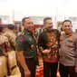 Jaksa Agung ST Burhanuddin, Kapolri Jenderal Listyo Sigit Prabowo, dan Panglima TNI  Jenderal Agus Subiyanto bertemu di Istana Negara Jakarta, Senin (27/5/2024). (Foto Istimewa)