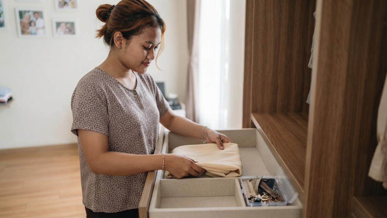 Simpan Kerudung Jauh dari Resleting dan Kait