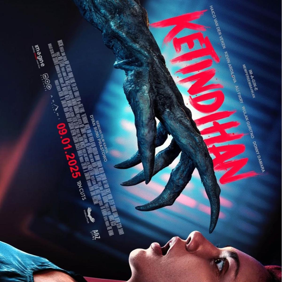 Poster Film Ketindihan (Foto: Instagram/ luanaodutra).
