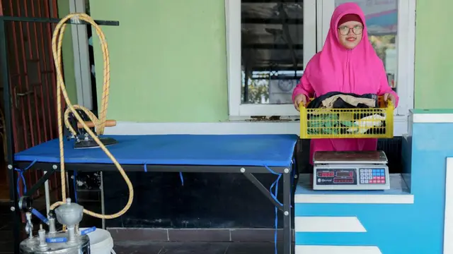 Mandiri dari Usaha Laundry, Penyandang Disabilitas di Bekasi Upayakan Lapangan Kerja bagi Sesama. Foto: Dokumentasi Pribadi.