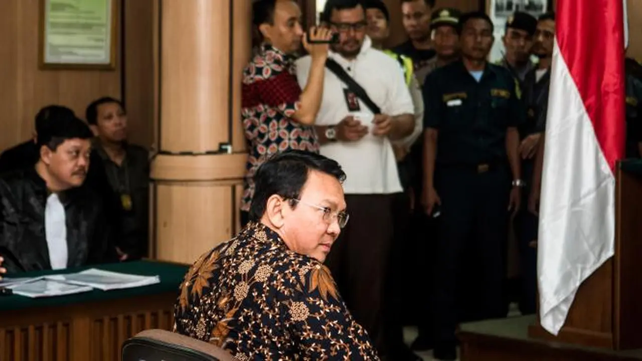 2.986 Polisi Mengamankan Sidang Ahok Hari Ini
