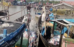 Dihantam Angin Kencang dan Kelangkaan Solar, Nelayan di Serdang Bedagai Menjerit