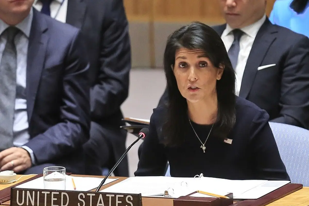 Dubes AS untuk PBB Nikki Haley