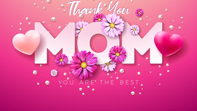 Ilustrasi ucapan terima kasih, Hari Ibu