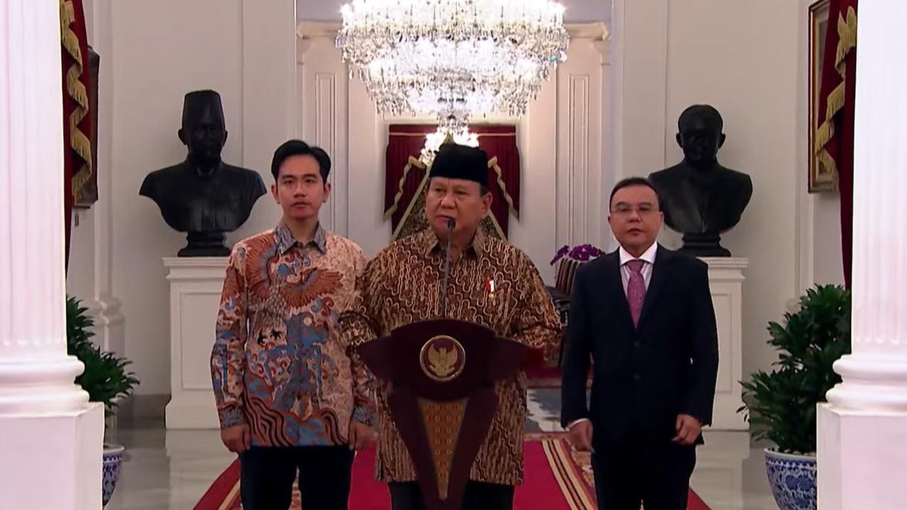 Presiden Prabowo umumkan Mayor Teddy jadi Sekretaris Kabinet