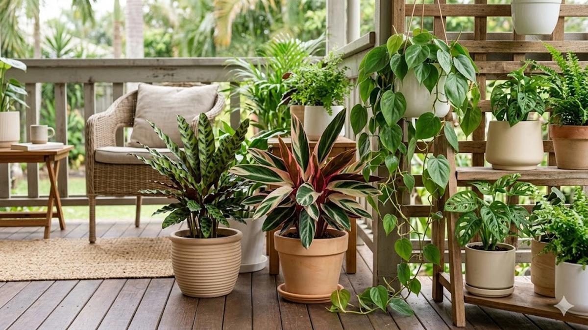 12 Ide Tanaman Hias Tropis di Teras agar Rumah Terasa Sejuk, Bikin Hunian Lebih Hidup dan Asri