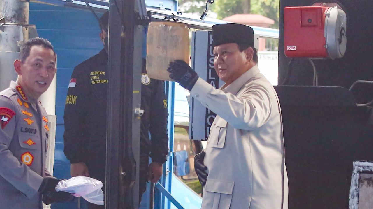 Prabowo sebut Negara Barat Heran Polisi Indonesia Ikut Urusi Pangan