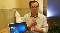 Lucky Gani selaku Windows Business Group Lead Microsoft Indonesia (Liputan6.com/ Jeko Iqbal Reza)