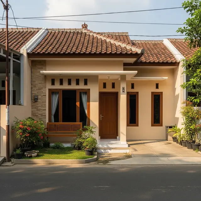 9 Model Rumah Sederhana Ukuran 7x12, Hunian dengan Desain Ideal