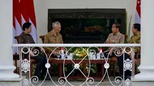Pertemuan Bilateral Indonesia-Singapura