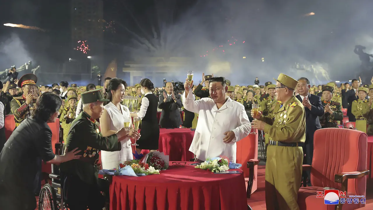 Kim Jong-un Muncul di Peringatan 69 Tahun Gencatan Senjata Perang Korea