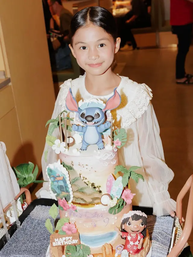 Penampilan Nastusha Olivia Alinskie saat ulang tahun. [@chelseaoliviaa]