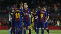 Barcelona juara Liga Spanyol 2017-2018 (Pau Barrena / AFP)