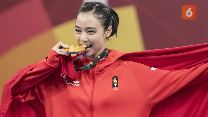 Wushu Putri Indonesia : Lindswell Kwok