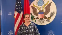 Heather Variava, Kuasa Usaha Ad Interim (KUAI) Kedutaan Besar Amerika Serikat. (Liputan6.com/ Benedikta Miranti T.V)