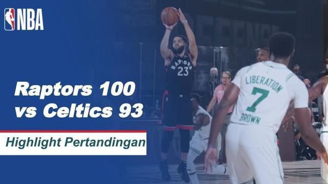 Berita Video Highlights NBA, Toronto Raptors Vs Boston Celtics 100-93