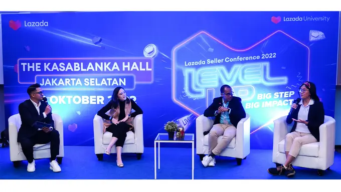 Festival Belanja Akhir Tahun di Depan Mata, Lazada Seller Conference: Level Up 2022 Dukung UMKM Raih Cuan Berlipat