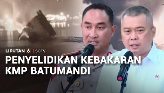 KMP Batumandi Karam Usai Terbakar, Polisi Selidiki Penyebab Insiden