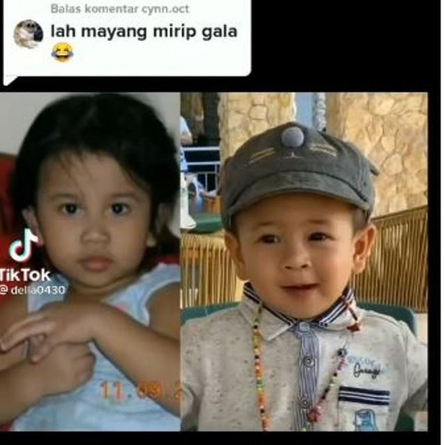 Beredar Foto Masa Kecil Adik Vanessa Angel, Mayang, Disebut Mirip Gala Sky