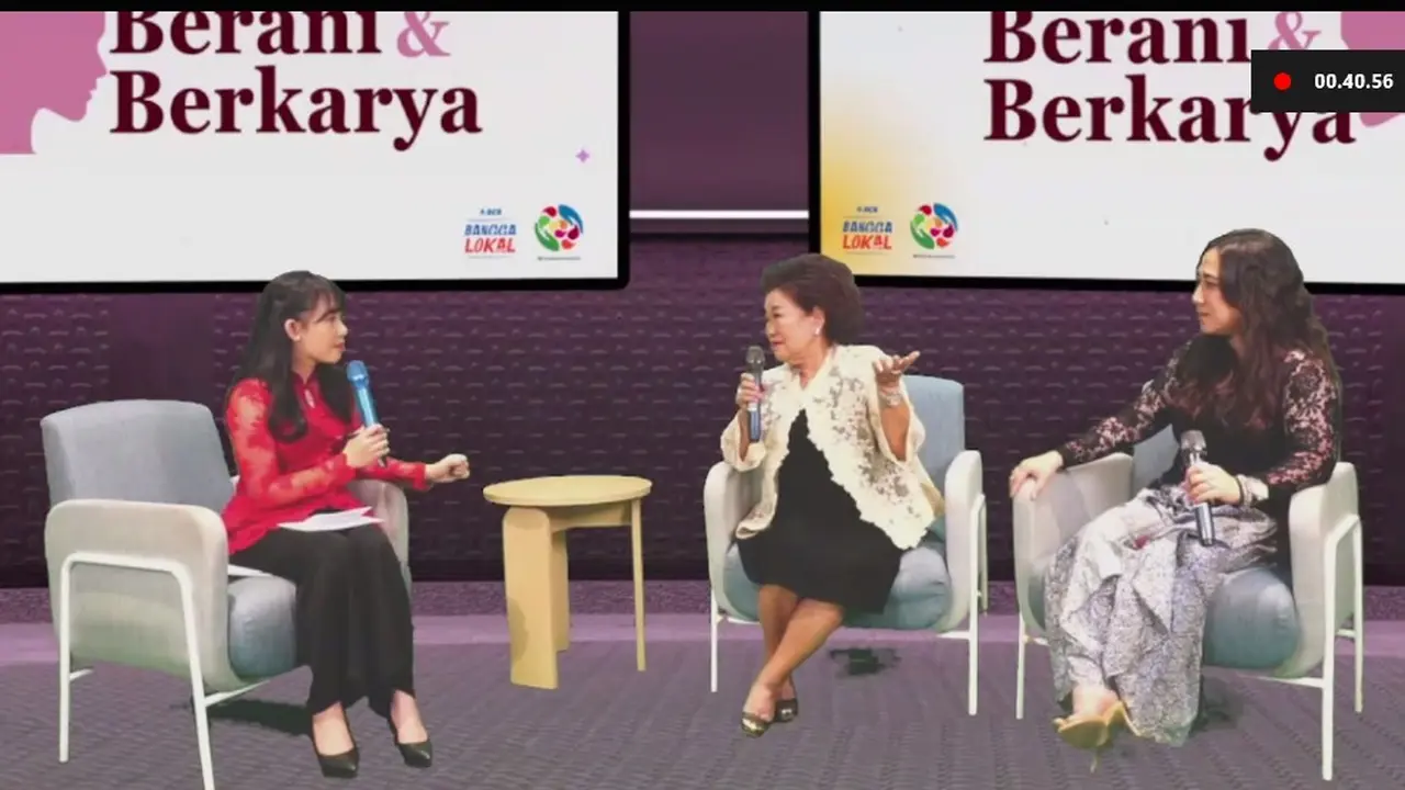 Ilustrasi virtual talk show/Bank BCA