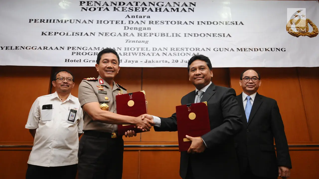 PHRI dan Polri Tanda Tangani Nota Kesepahaman