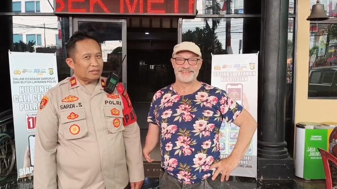 Bule Prancis Dijambret di Kota Tua Jakarta