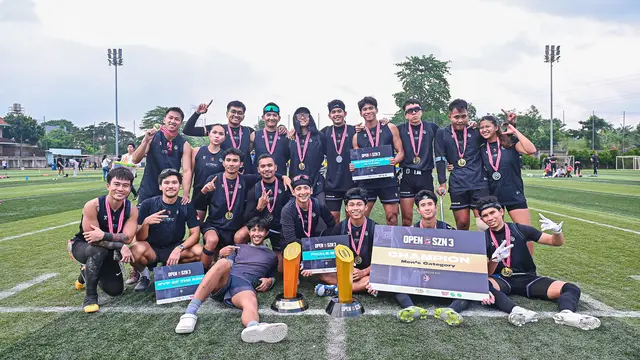 Cygnus dan Dracarys Pertahankan Gelar Juara Liga Flag Football Open SZN 3