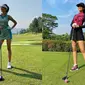 Potret Gaya Sporty Farah Quinn Saat Main Golf, Tampil Awet Muda. (Sumber: Instagram/farahquinnofficial)