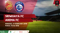 Piala Presiden 2018 Sriwijaya FC Vs Arema FC (Bola.com/Adreanus Titus)