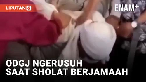 VIDEO: ODGJ Picu Keributan saat Sholat Berjamaah di Masjid Nurul Mukmin Samarinda