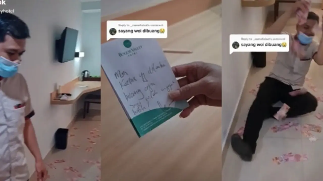 Petugas Hotel Ini Syok Lihat Uang Berserakan di Kamar Bekas Tamu, Bikin Melongo