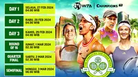 Jadwal Live Streaming WTA 500: Sandiego Open 2024 di Vidio. (Sumber: dok. vidio.com)