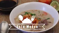 Soto medan bisa menjadi alternatif makanan berkuah selain sop untuk disantap saat buka puasa maupun sahur. (dok. Masak.tv/Dinny Mutiah)