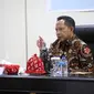 Mendagri, Tito Karnavian saat menghadiri Rakor Kesiapan Pilkada Serentak tahun 2020, di Kantor Gubernur Sulteng, Jumat (17/7/2020). (Foto: Humas Kemendagri).