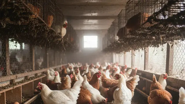 Kondisi Kandang Ayam Petelur