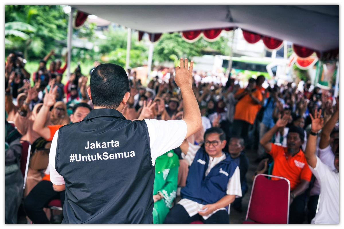 Anies dan Ahok satu barisan dukung Pramono-Rano di Pilkada Jakarta
