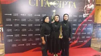 Voice of Baceprot di acara Cita dan Cipta 2024 yang diadakan Liputan6.com x Fimela di Hotel Shangri-La Jakarta, Rabu (31/7/2024) malam. (Foto: Ruly Riantrisnanto)