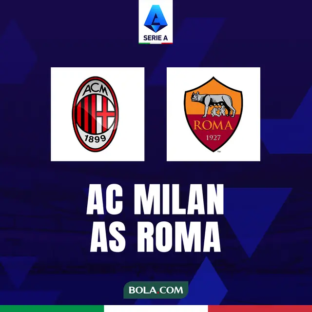 Liga Italia - AC Milan Vs AS Roma
