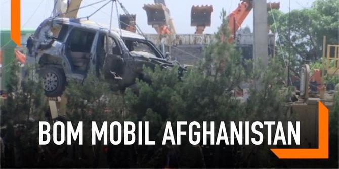 VIDEO: Bom Mobil Serang Konvoi Tentara AS, 4 Tewas