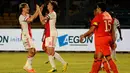 Persija ditekuk Ajax Amsterdam 0-3 dalam laga persahabatan di Stadion GBK Jakarta, (11/5/2014). (Liputan6.com/Helmi Fithriansyah)