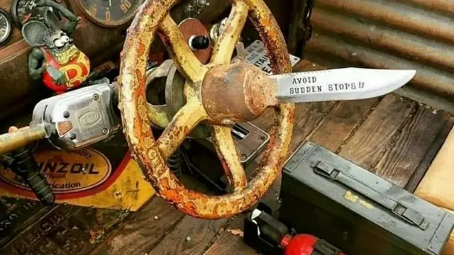 6 Potret Modifikasi Setir Mobil Ini Nyeleneh, Bikin Geleng Kepala