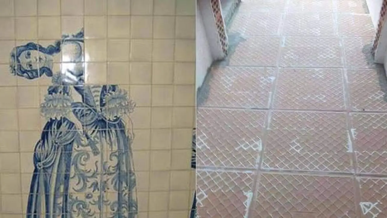 12 Potret Tukang Bangunan Salah Pasang Keramik Ini Bikin Nyeleneh
