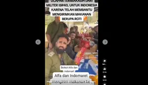 Penelusuran klaim video Alfamart dan Indomaret mengirimkan makanan ke militer Israel.