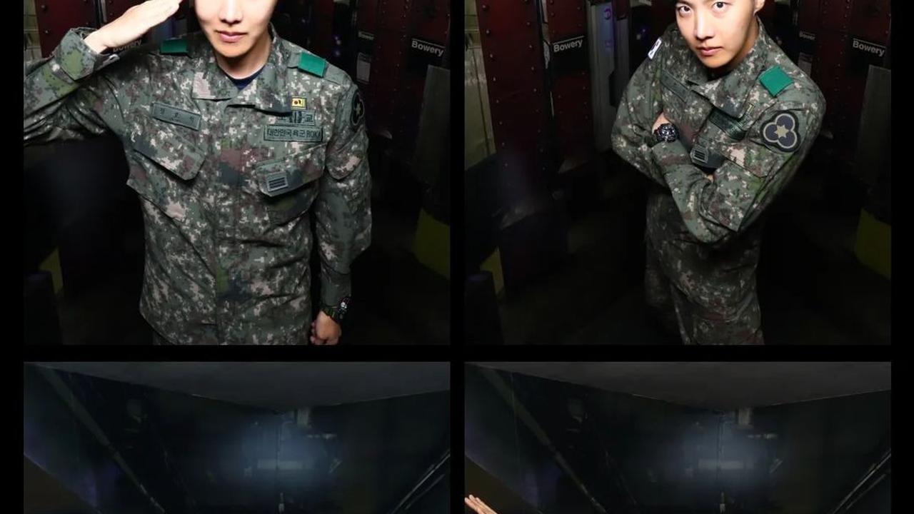 J-Hope BTS Keluar Wamil
