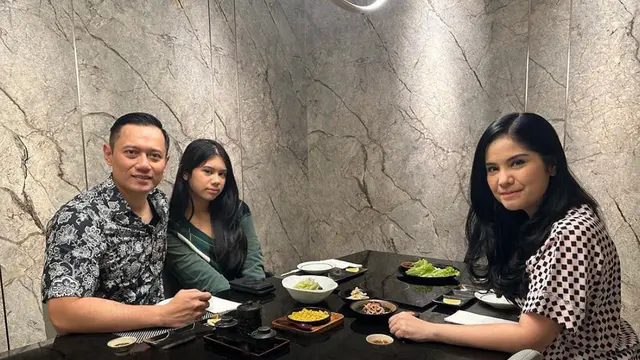 Potret Annisa Pohan, Agus Yudhoyono, dan Almira Yudhoyono (Instagram/@annisayudhoyono)
