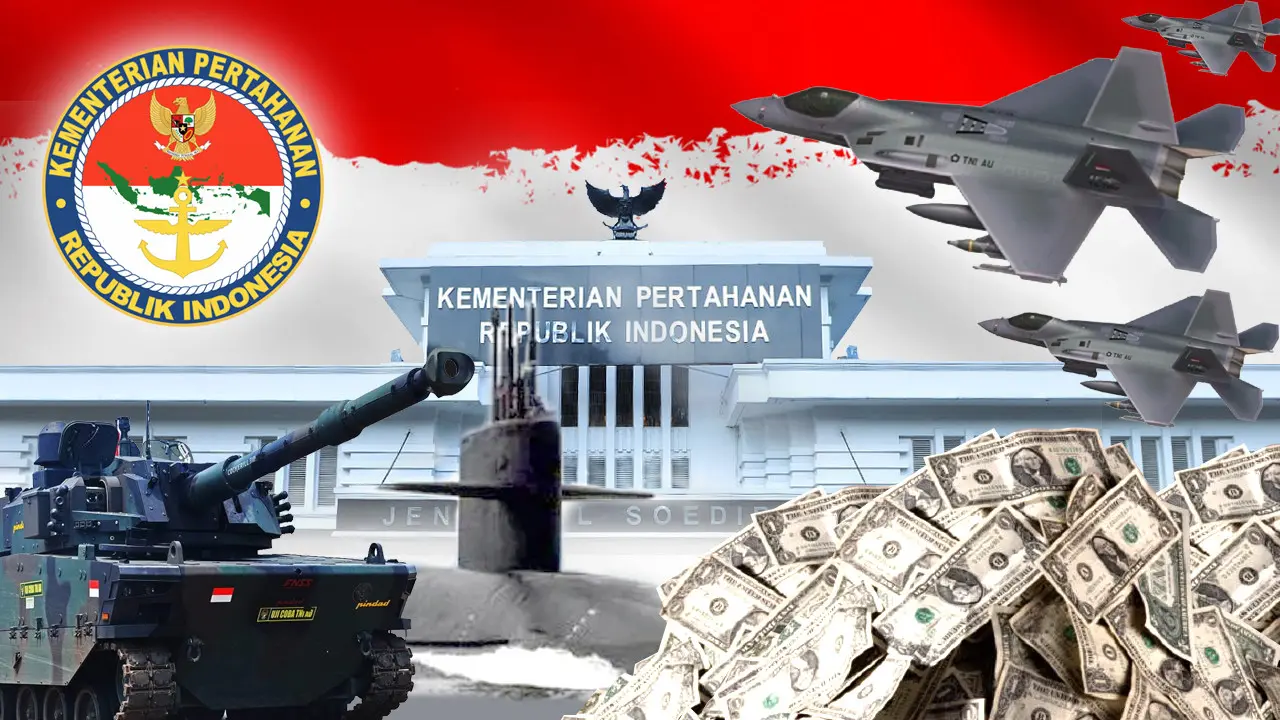 Special Content Ilustrasi alat utama sistem senjata atau alutsista